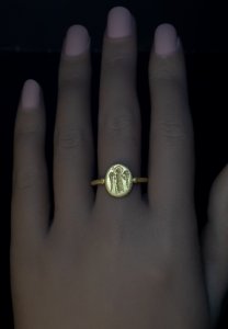 Byzantine gold ring