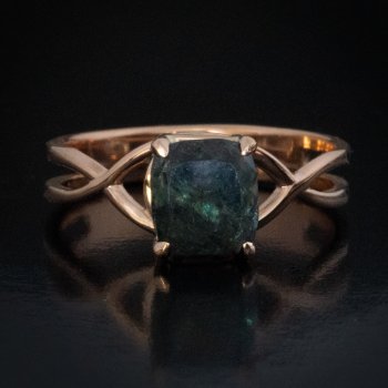 2 carat Russian Alexandrite ring