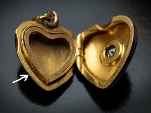 Antique locket pendant